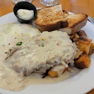 Chicken Fried Steak & Eggs